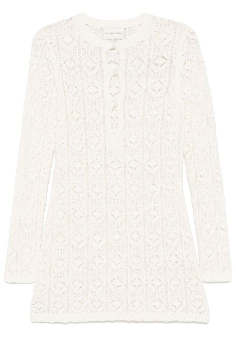 evan mini dress woman ivory LOULOU DE SAISON | EVANIVORY